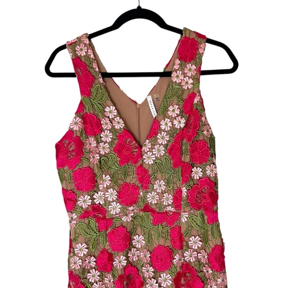 DEX Floral Embroidered Lace Dress- Size Small - Picture 4 of 10